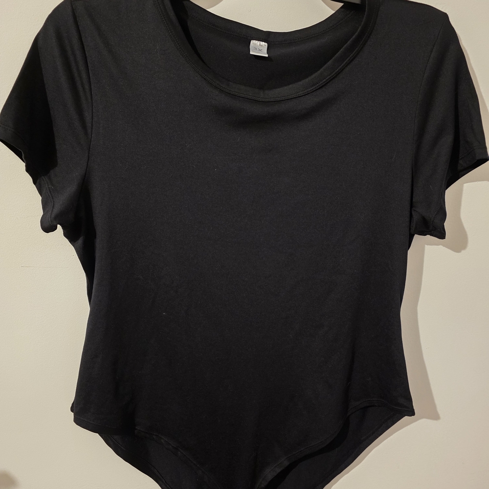 Elegant Black Women's Bodysuit